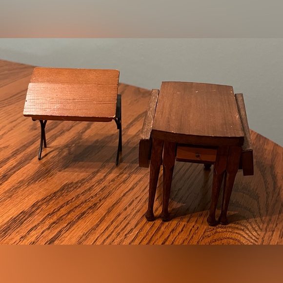 Miscellaneous Dollhouse Furniture Lot- Vintage - Picture 4 of 9